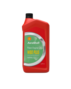 Aeroshell Oil W80 Plus 6x1qt 