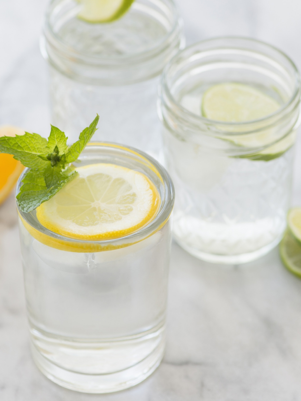 Three healthier beverages infused with fruit